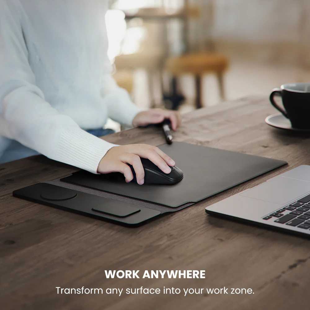 Laptop Tasche mit Wireless Ladestation 4in1